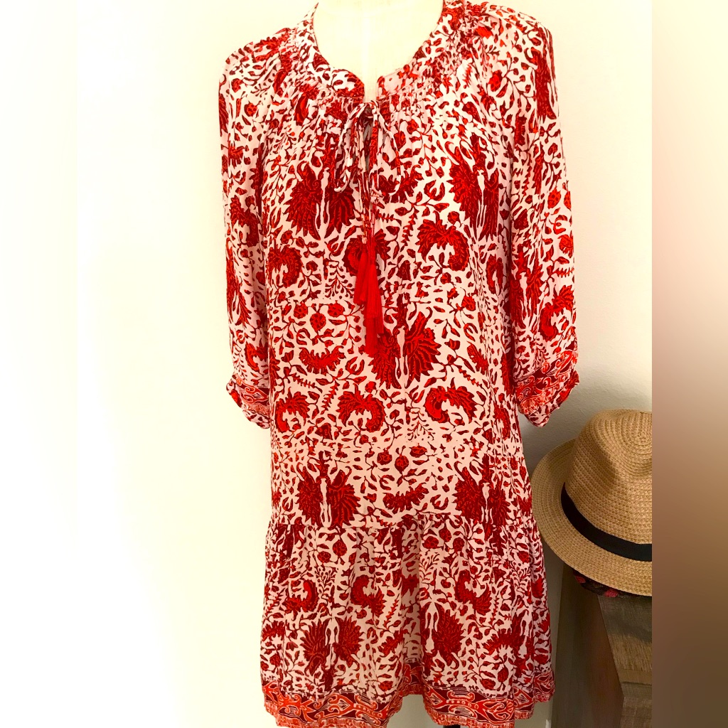 Natalie Martin Brand Women&acirc;s Silk Hand Made DressSize Xsmall